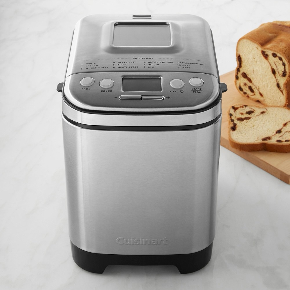 NEW Cuisinart Silver Bread Maker- Unused